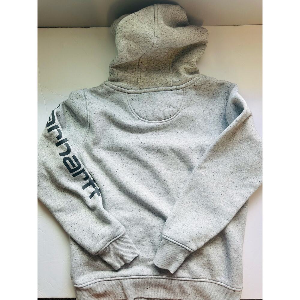 Carhartt 102791 Women'sClarksburg Midweight Logo Sleeve Graphic Hoodie - Size S - Picture 6 of 7